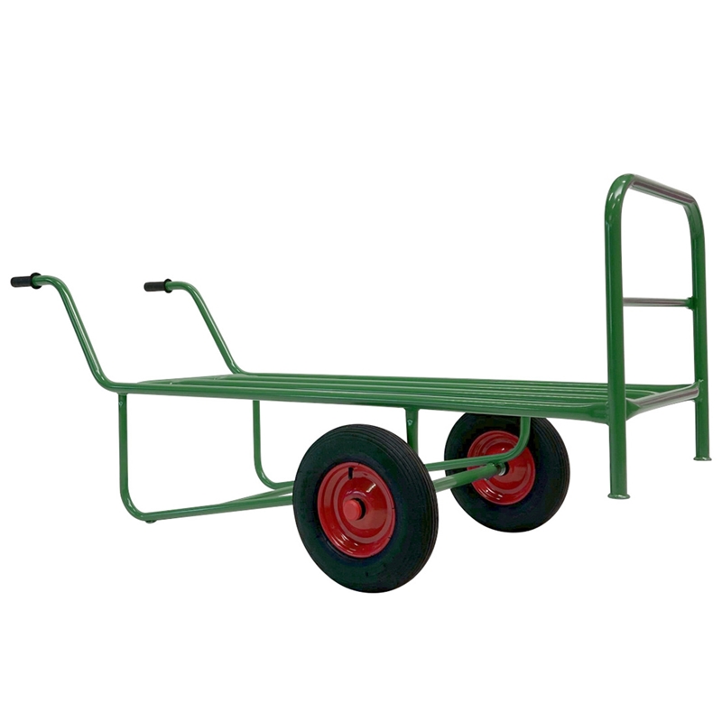 Großansicht der Bildergalerie GROWI® Ballenkarre 150cm kurze Ausführung, Transportkarre