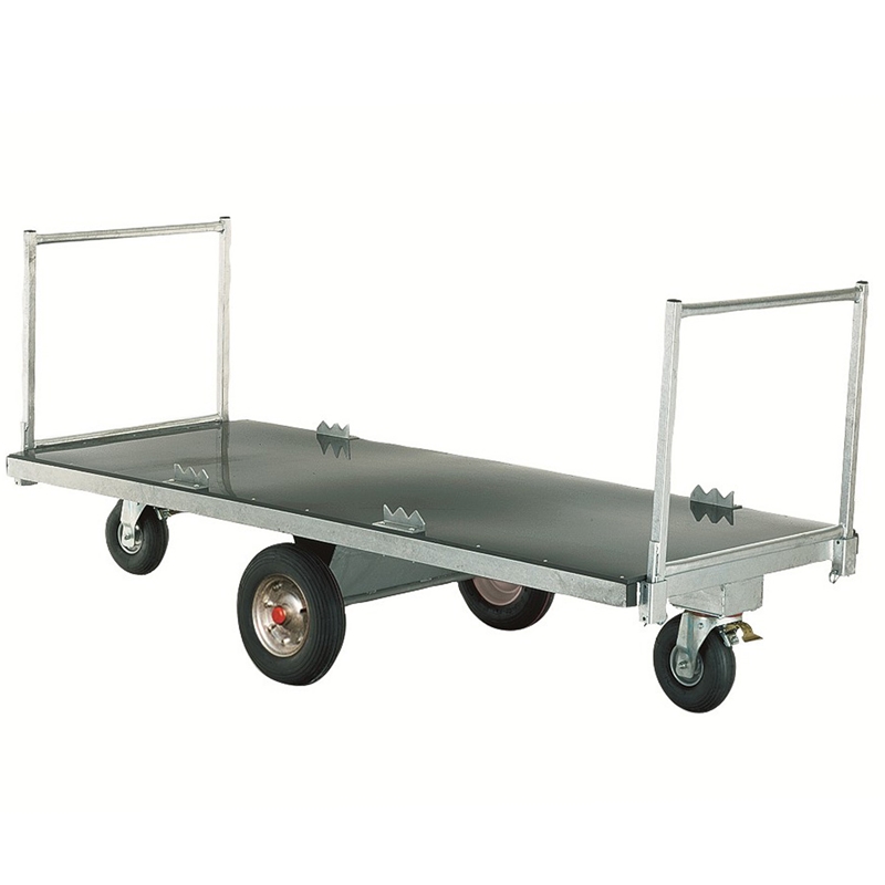Großansicht der Bildergalerie GROWI® Quader-Jumbo Ballenwagen 250x140cm für Quaderballen