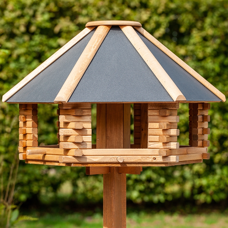 Vogelhaus-Nistkasten aus Holz,mit Metalldach Nr.3