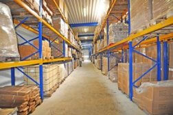 Weidezaun-Logistikzentrum in Viöl - Innenansicht
