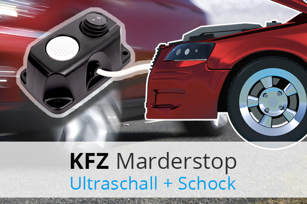 Marderschreck Marderschutz Marderabwehr Auto KFZ 12V Swissinno